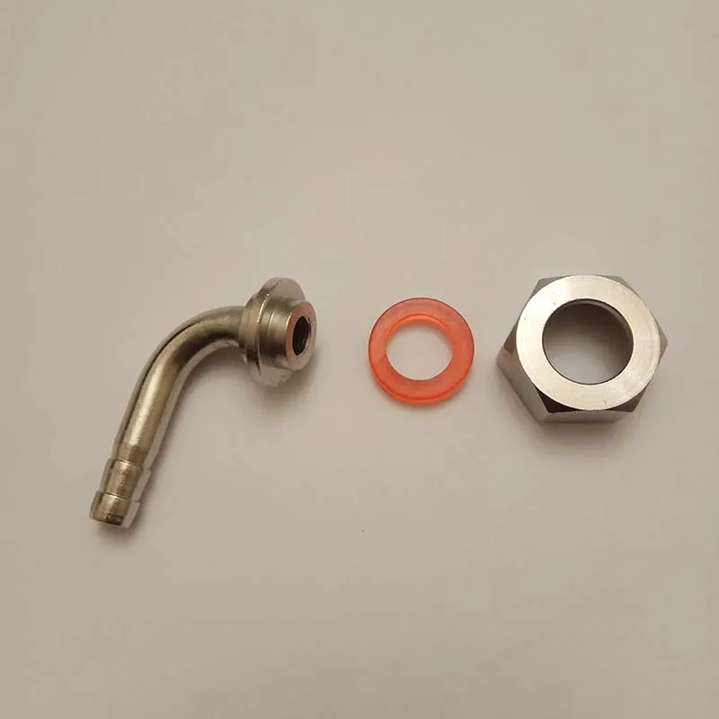 

90 Degree Bend Pin With Washer And Nut For Beer Tap Faucet,Keg coupler Or Shank,Beer Tap Accessories.