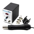 Фен паяльный тепловой фен 858D Bga паяльная станция сварочный паяльник 3 сопла BGA VS 8858 8032 8018LCD