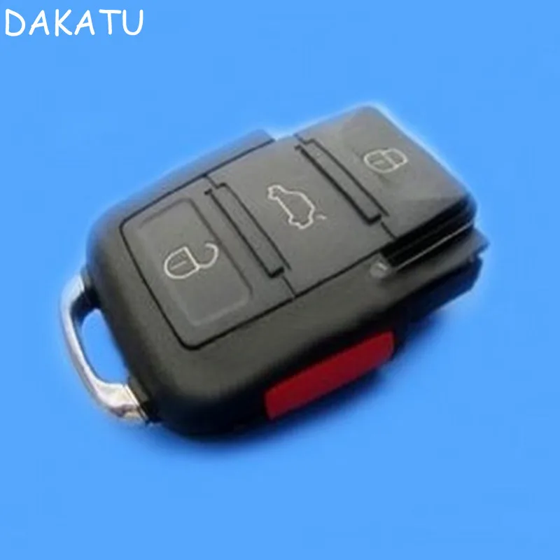 

Дистанционный передатчик автомобильного ключа DAKATU 3 + 1 С 4 кнопками для VW 1 JO 959 753 DC 315Mhz пульт дистанционного управления