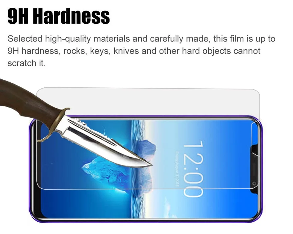 Не полный экран для Oukitel C12 профессиональная защитная пленка Взрывозащищенный