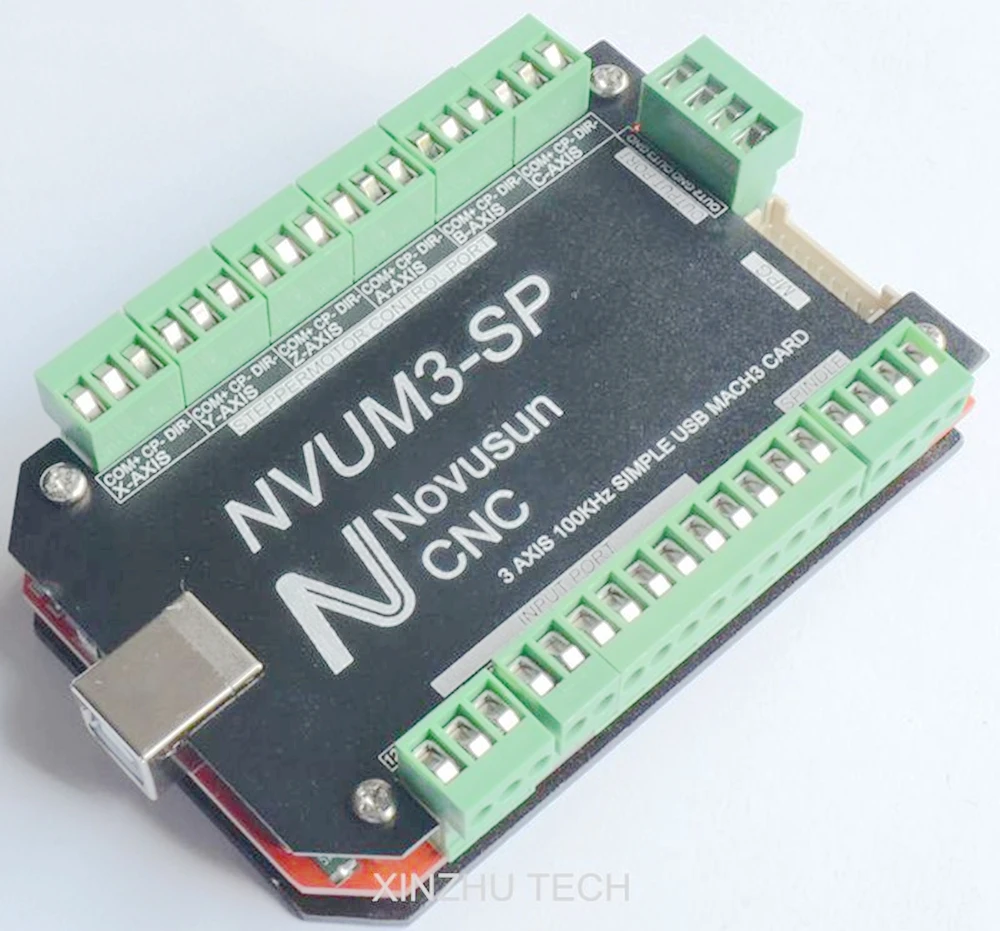 MACH3 простая USB карта NVUM SP 100 кГц ЧПУ маршрутизатор контроллер Mach3 управления 3/4/5/6