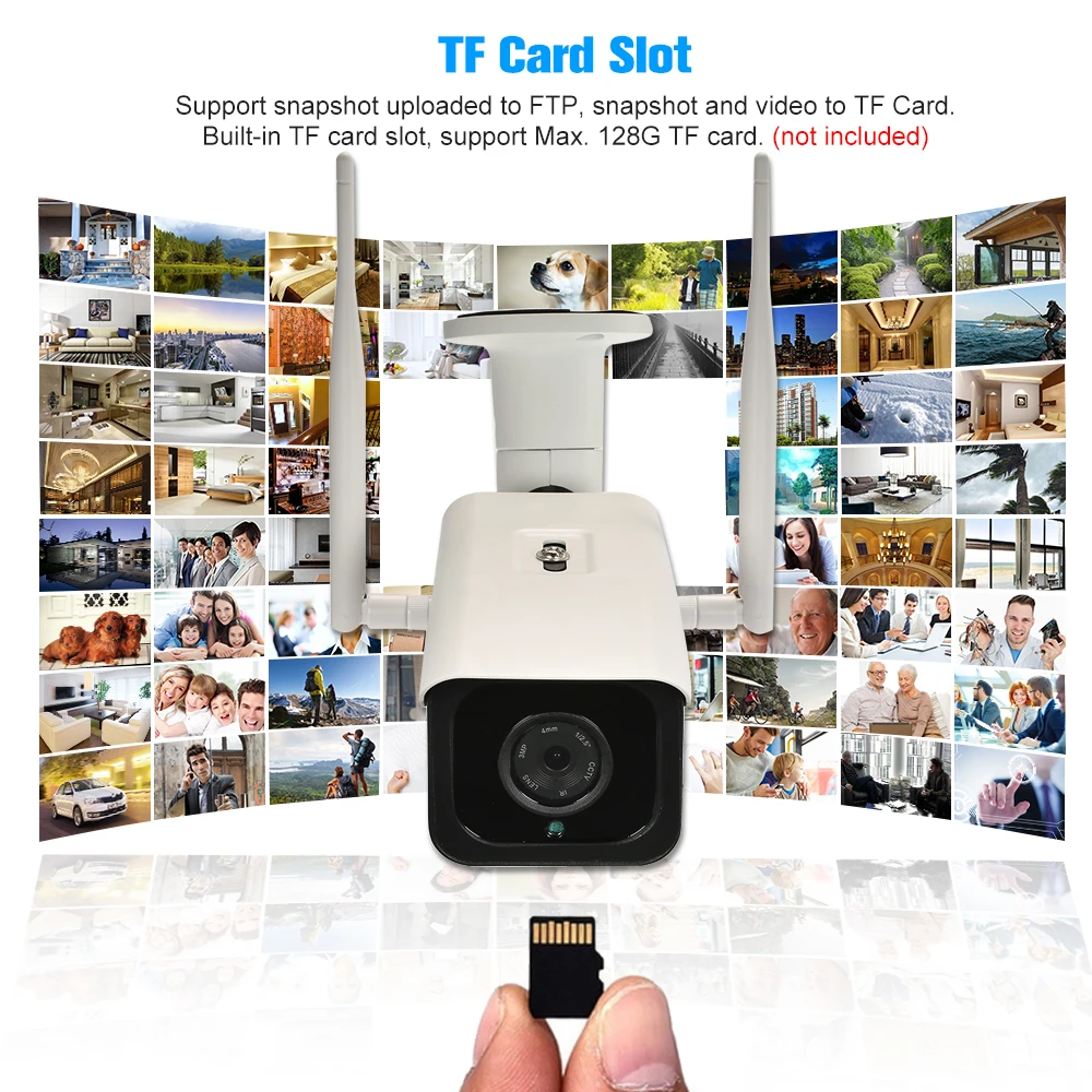 

IP Camera 4G Wireless wifi Camera IR-CUT Night Vision 3G GSM Outdoor Waterproof CCTV Camera Video Surveillance Onvif IP Cameras