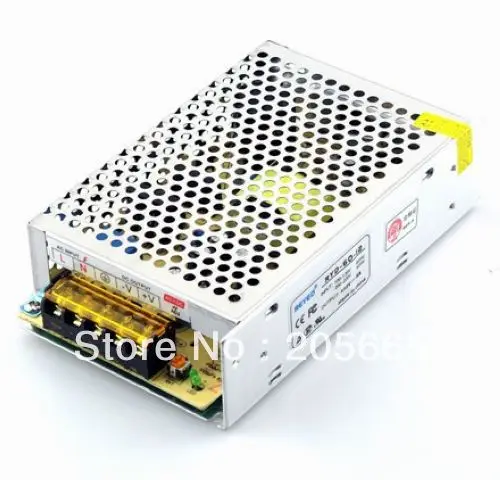 10 шт./лот Светодиодный источник питания 12 В 5A 60 Вт светодиодный трансформатор для