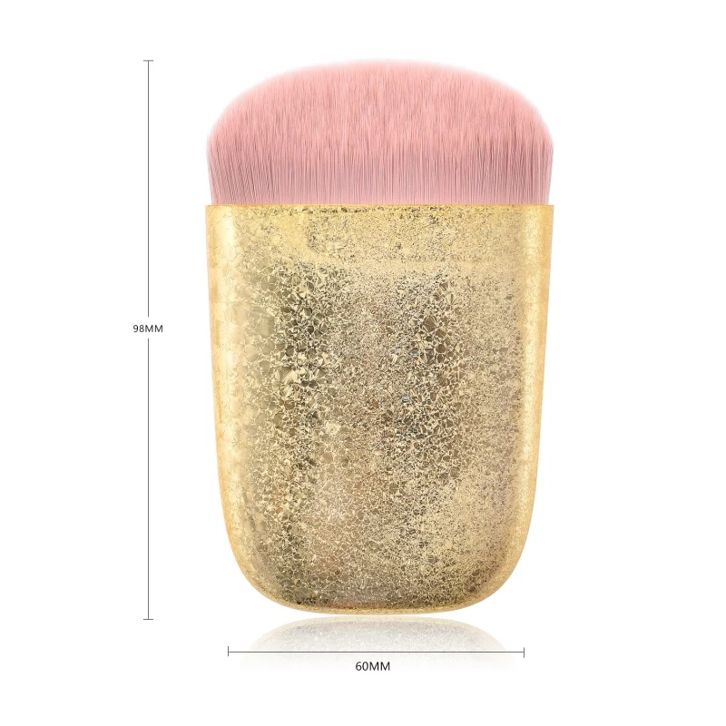 Многоцелевой макияж кисть с пластиковой ручкой нейлоновая щетина база для