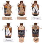 Бирки с надписью Thank You на свадьбу, крафт-бумага, 100 шт.