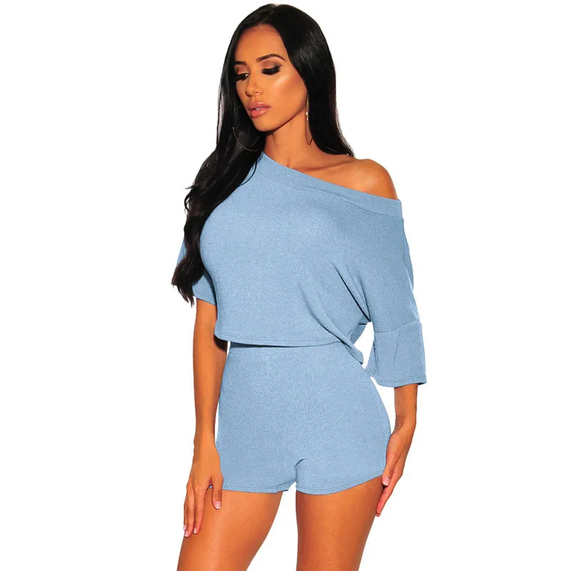Сексуальный комплект из двух предметов женская летняя одежда праздничный топ на