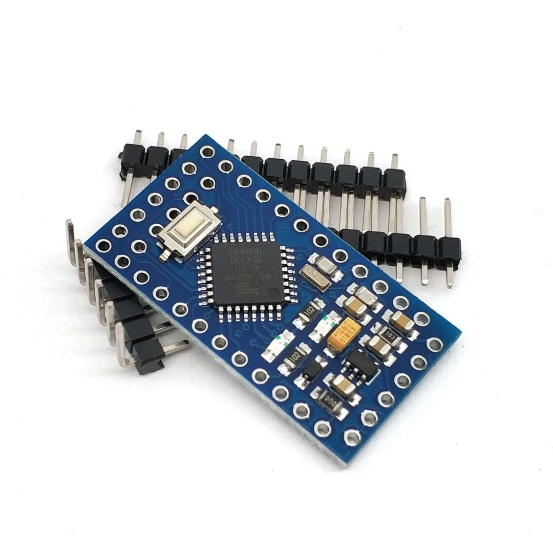Новый Pro Mini 328 электронные строительные блоки интерактивный медиа ATMEGA328P 5 В/16 м для