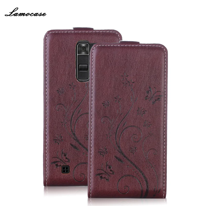 В наличии для LG K7 X210 x210ds ms330/дань 5 ls675/K7 Dual SIM печать Тиснение кожа телефон сумки и