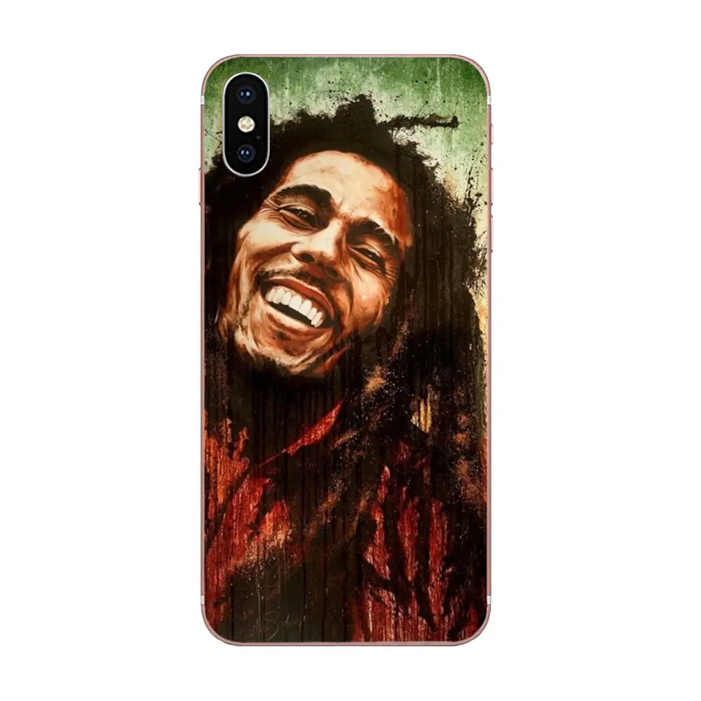 Bob Marleys Lion Rasta Reggae For Xiaomi Redmi Note 2 3 3S 4 4A 4X 5 5A 6 6A Pro Plus Back Phone Case | Мобильные телефоны и