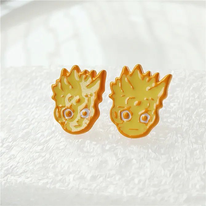IVYYE NARUTO Хатаке Какаши Мода Аниме Сережка с героями мультфильмов милые серьги-гвоздики с животными женщины Девочки Дети Ювелирные изделия Рождество подарок