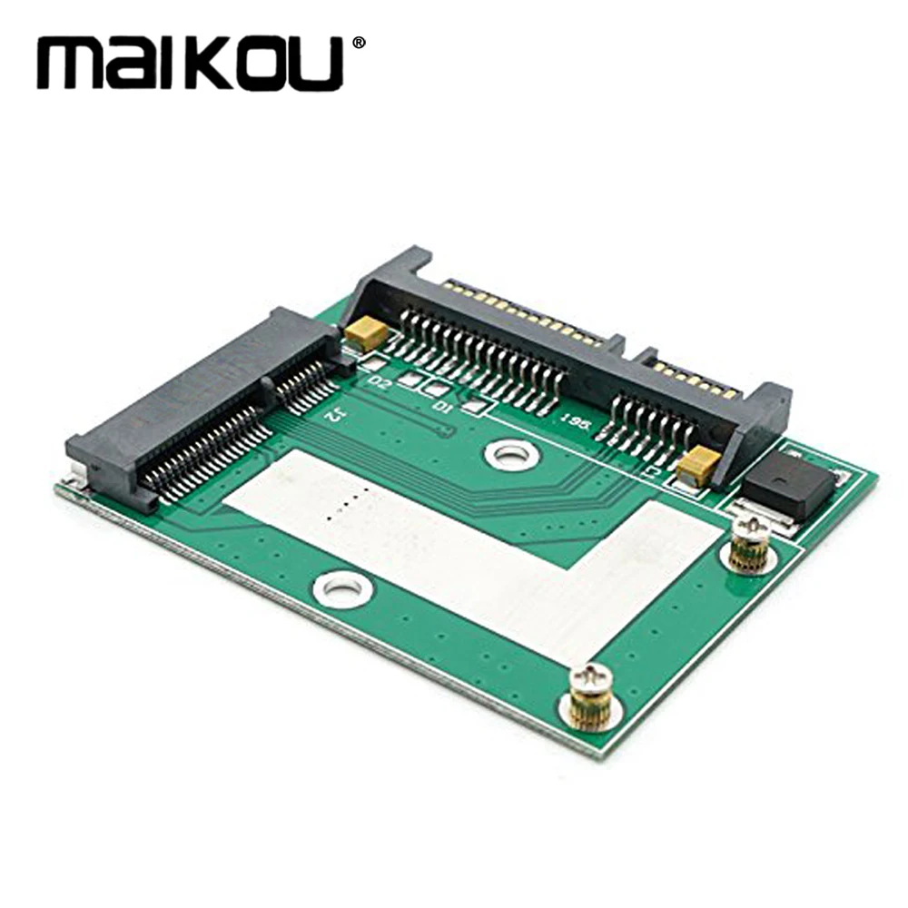 Адаптер Maikou mSATA SSD на половину высоты Размер 2 5 дюйма SATA карта|Платы расширения| |