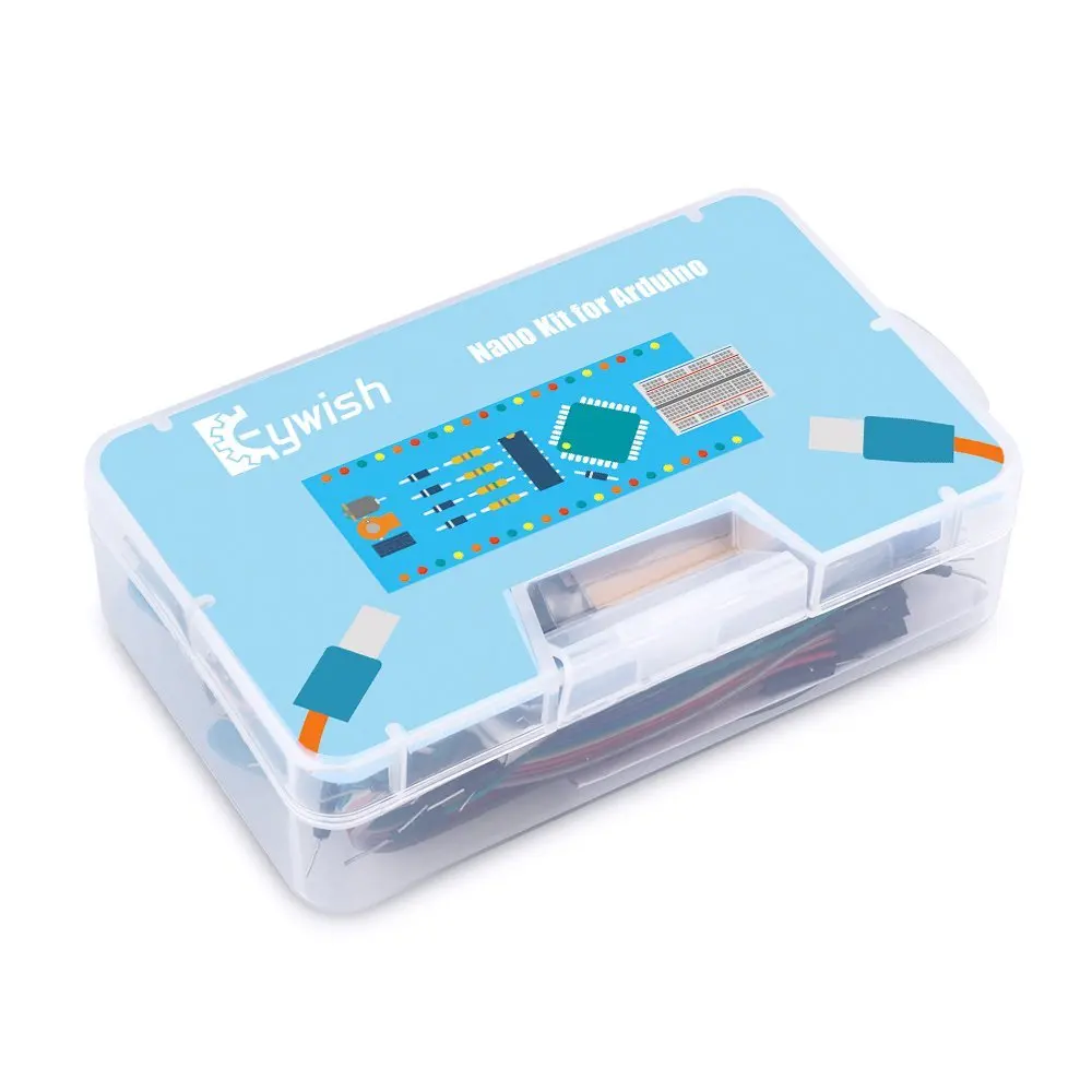 Keywish для Arduino Nano Project Super Starter Kit с подробным руководством R3 Mega 2560|kit kits|kit for arduino r3kit |