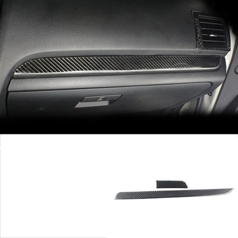 product picture Lsrtw2017 углерода волокно приборной панели автомобиля планки для subaru forester 2013 - Название цвета: product picture