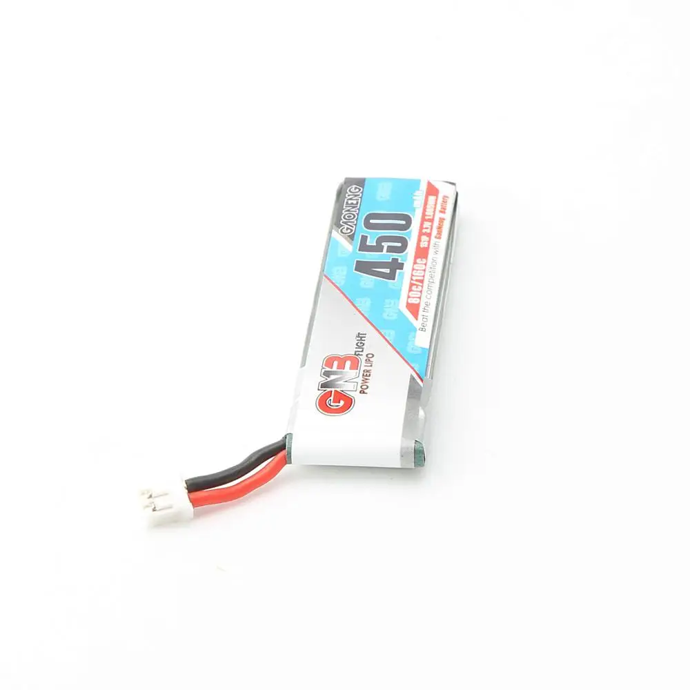 LeadingStar Gaoneng GNB LiPo аккумулятор 450 мАч 80/160c 1S 3 7 В с белой вилкой PH2.0/51005 для RC FPV Racing