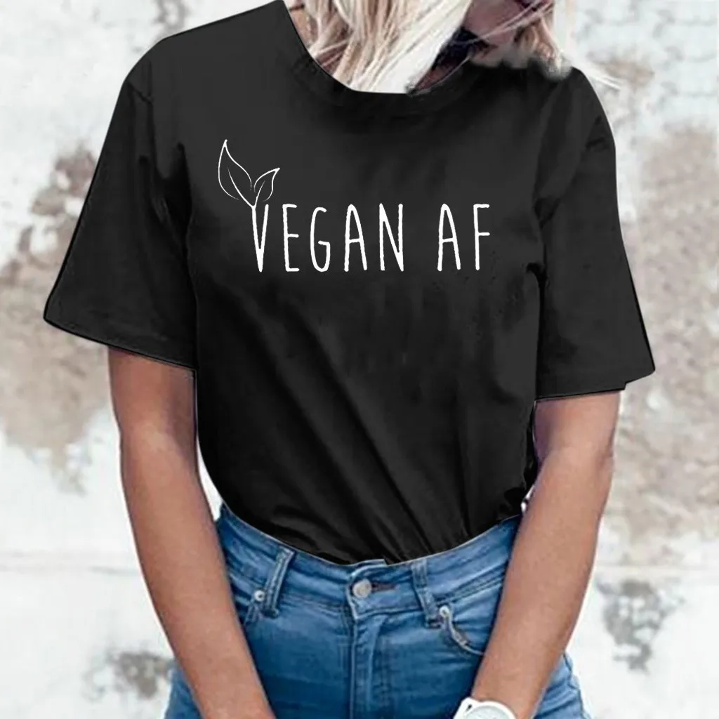 Женская футболка с коротким рукавом летняя повседневная хлопковая Футболка