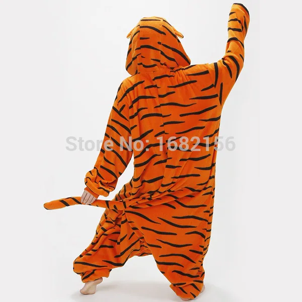 Kigurumi новый стиль Тигр телефон унисекс животное Милая Пижама для косплея костюмы