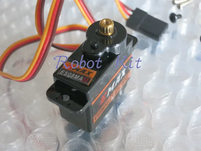 Free shipping 100% orginal 4x EMAX ES08MA II Mini Metal Gear Analog Servo 12g/ 2.0kg/ 0.12 Sec Mg90S | Игрушки и хобби