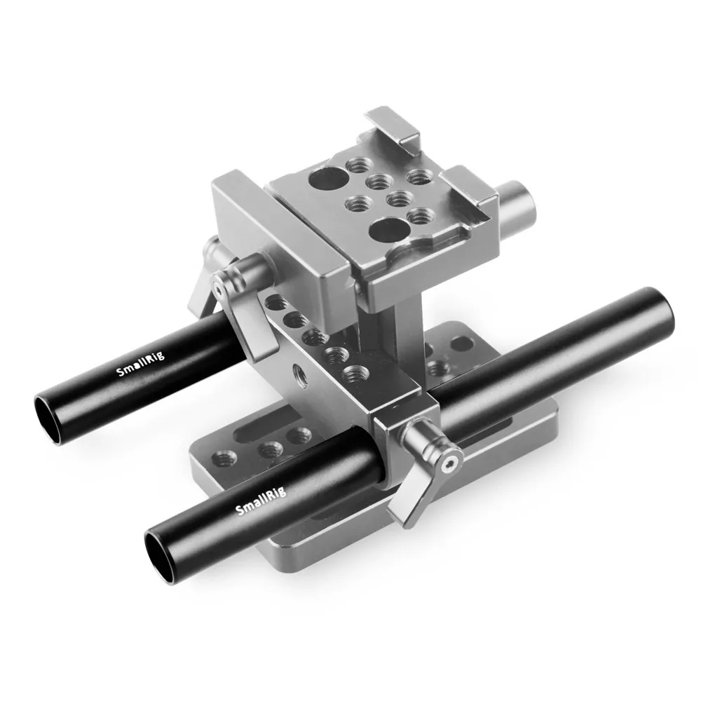 SmallRig 2 шт. 15 мм стержень из алюминиевого сплава (стандартный) 6-дюймовый рельсовый