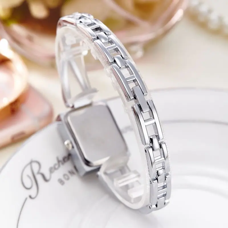 JW бренд Horloge Vrouwen Goud Винтаж Люкс Klok нарукавная повязка Dames Merk люкс Rvs наручные часы |