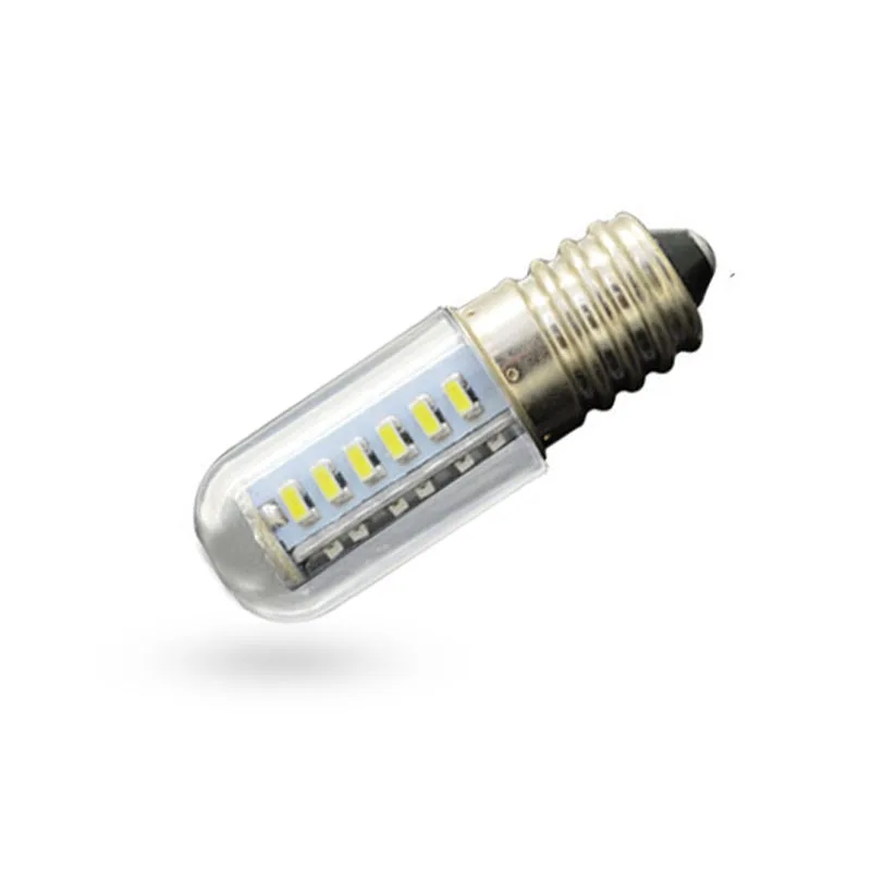1x Ультра маленький мини E14 5W 25 W светодиодный лампы 220V SMD 3014 с украшением в виде