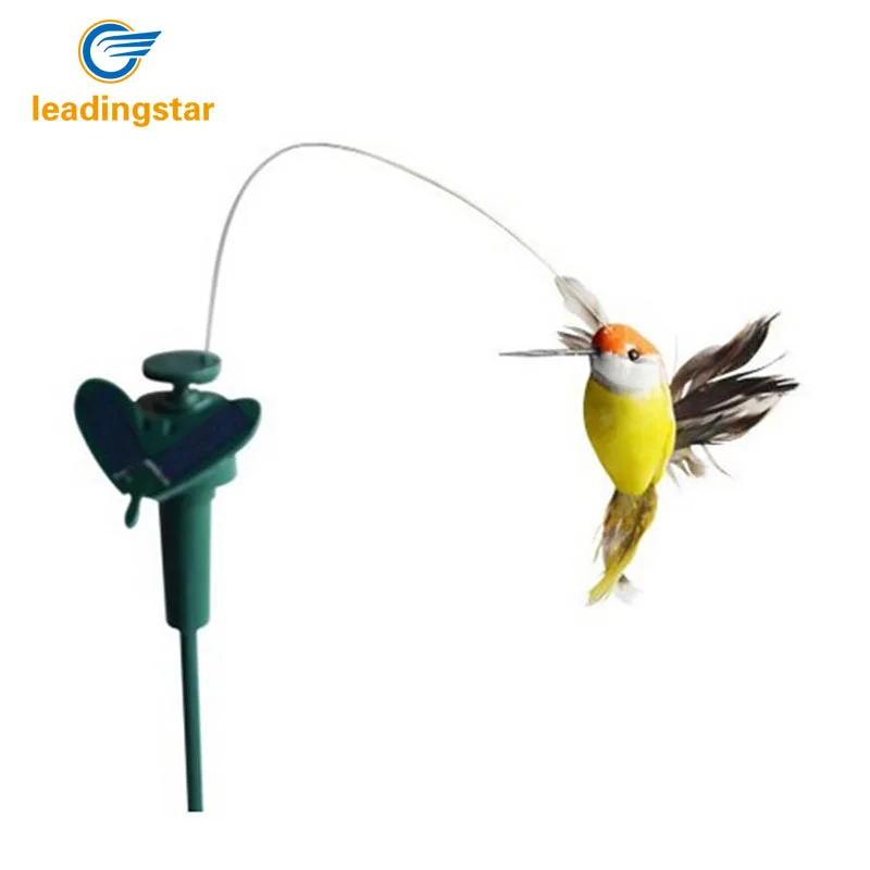 

RCtown Funny Solar Toys Flying Fluttering Hummingbird Flying Powered Birds Random Color Garden Decoration Hot sellingzk15