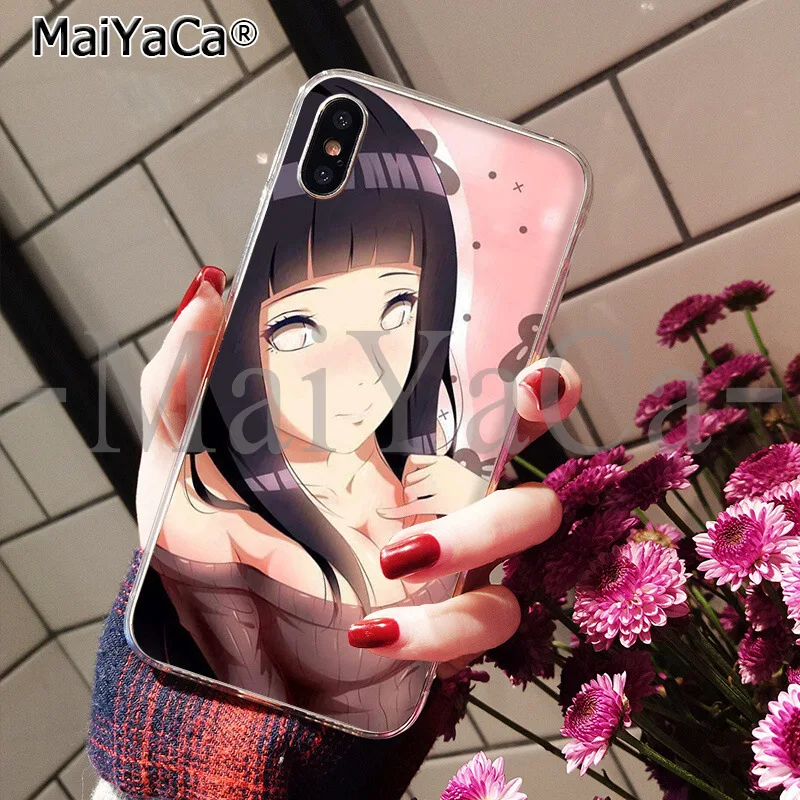 A8 MaiYaCa сексуальный мультфильм аниме kawaii Девушка кошка ТПУ чехол для телефона оболочка для Apple iPhone 8 7 6 6S Plus X XS MAX 5 5S SE XR - Цвет: A8