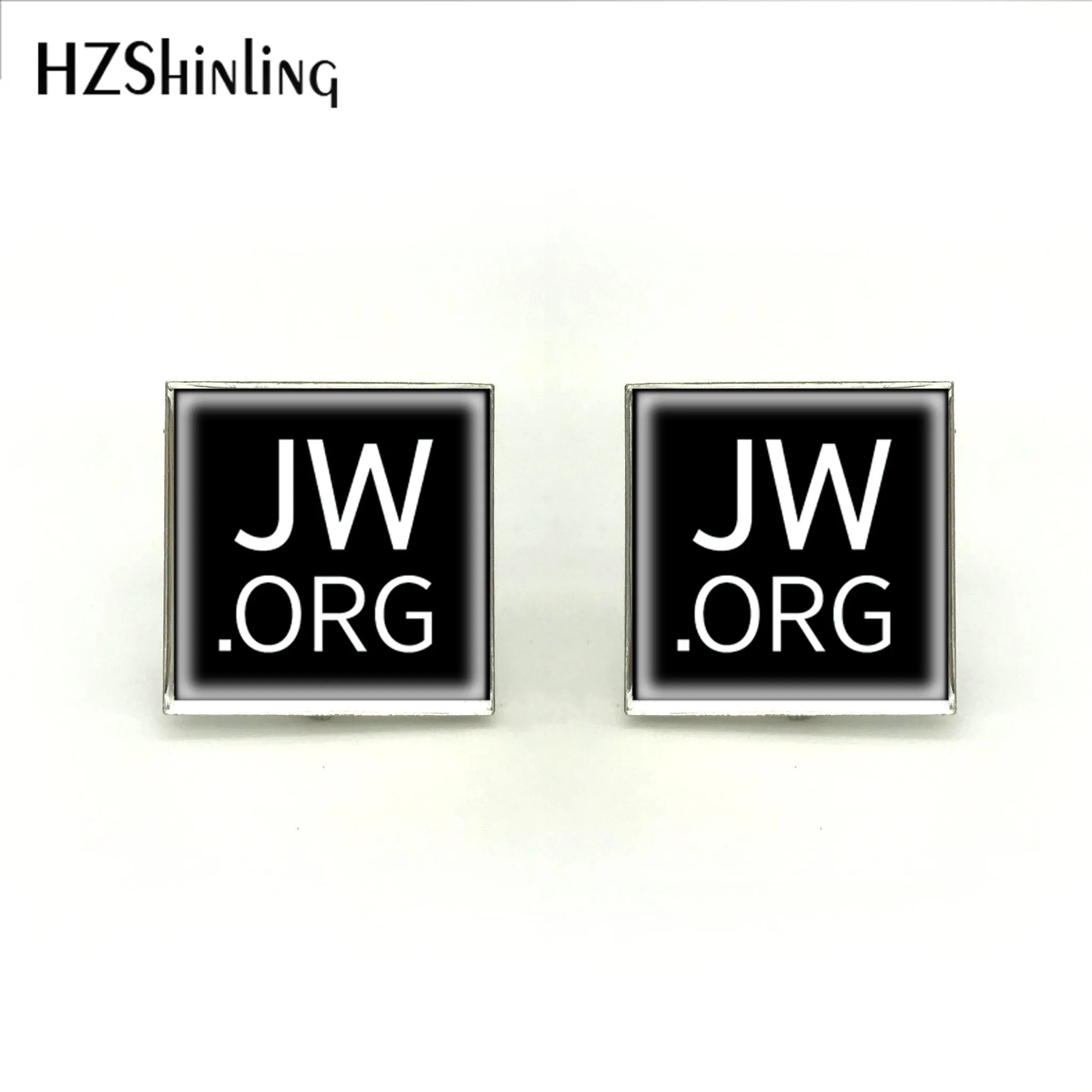 Новые квадратные JW. ORG запонки Sympol запонки высококачественные брендовые украшение ручной работы из серебра для мужчин свадебные манжеты