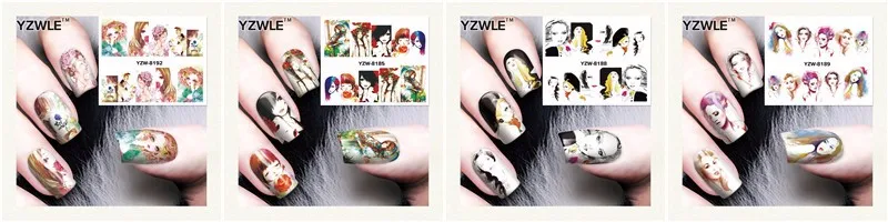 WUF 1 упаковка(10 шт) DIY Nail Art переводная Фольга Наклейка Красота ремесло аксессуары для маникюра салон# XKT-N10