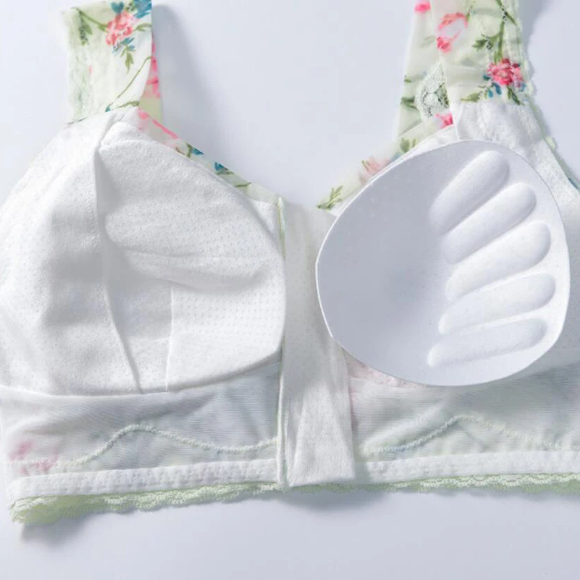 Сетчатый бюстгальтер без стальных колец поддельная форма груди для мастэктомии