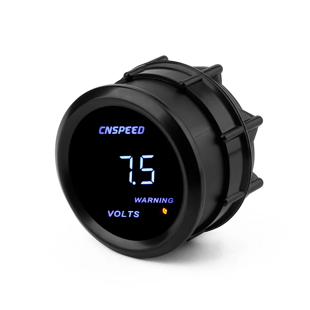 CNSPEED Универсальный 52 мм Цифровой вольтметр Авто Буле led Вольт Калибр