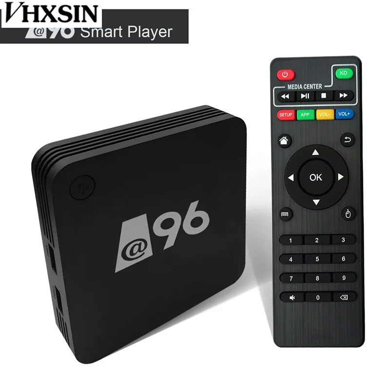 ТВ приставка VHXSIN 20 шт./лот A96 amlogic s905L ndroid android 7 1 VP9 HDR10 Гб RAM 8 ROM|ТВ-приставки и