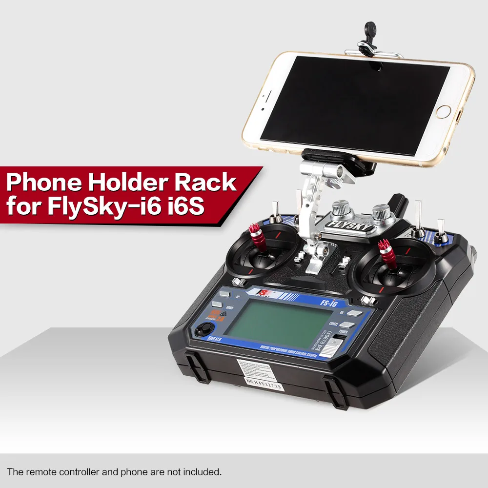 Держатель для телефона с зажимом и креплением FlySky FS i6 i6S пульт дистанционного