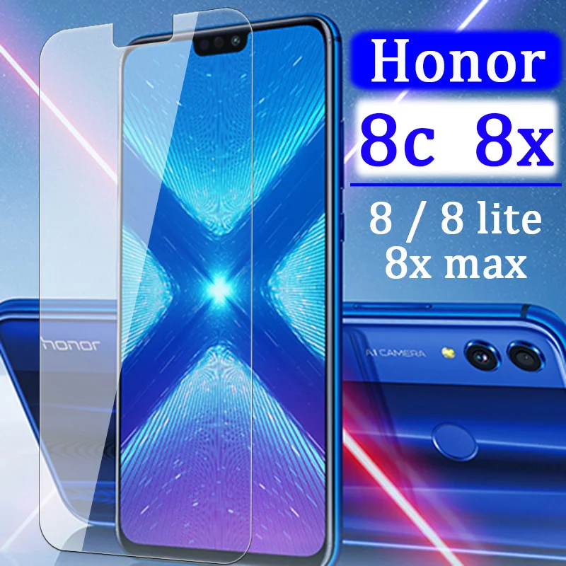 Закаленное стекло для huawei honor 7x 8x 8c 9 10 lite Защитная пленка экрана p10 p20 p30 pro защитная