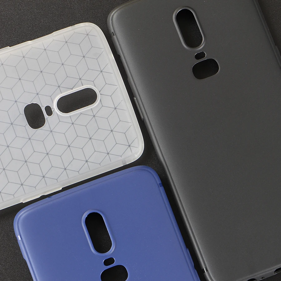 Мягкий матовый чехол из ТПУ для One Plus 6T 5 T 6 1 + Чехол OnePlus Coque принципиально |
