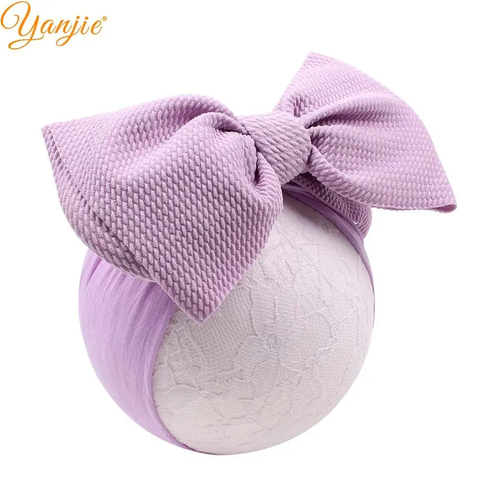 2021 Новое поступление весенний большой бант для волос эластичная нейлоновая