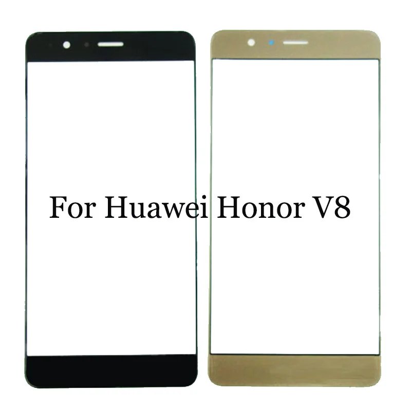 A + качество для Huawei honor V8 сенсорный дигитайзер для Huawei honorV8 сенсорный экран стеклянная панель без гибкого кабеля KNT-AL20