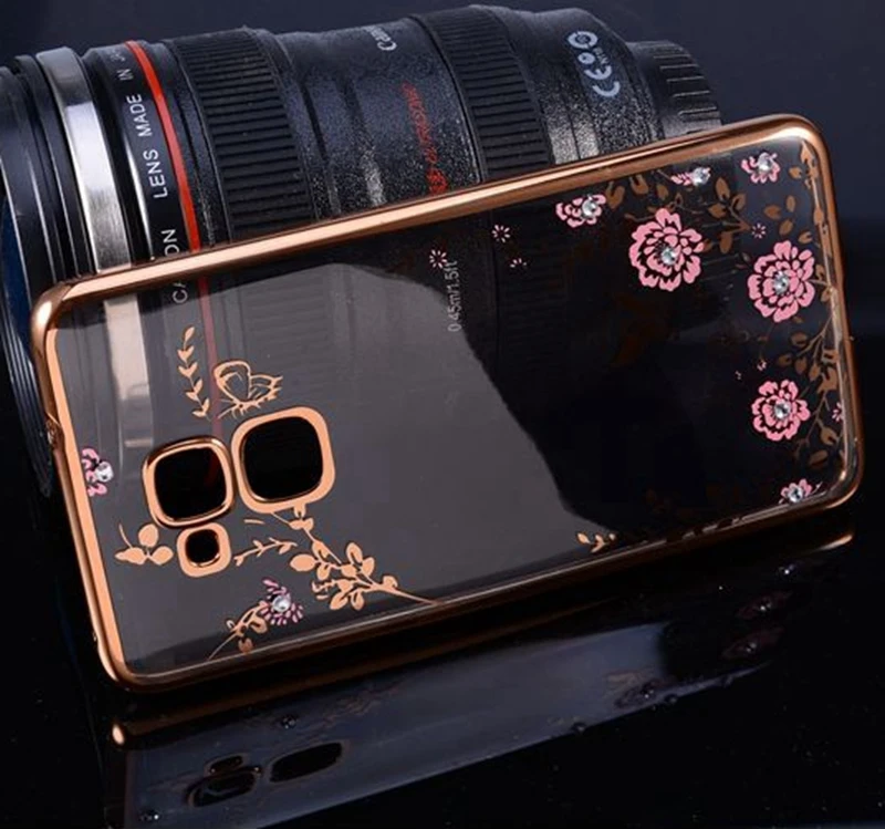 Nephy чехол со стразами для huawei Y5 Y6 ii LYO-L21 P8 P9 P10 lite 2017 Plus Honor 5A 8 прозрачный силиконовый