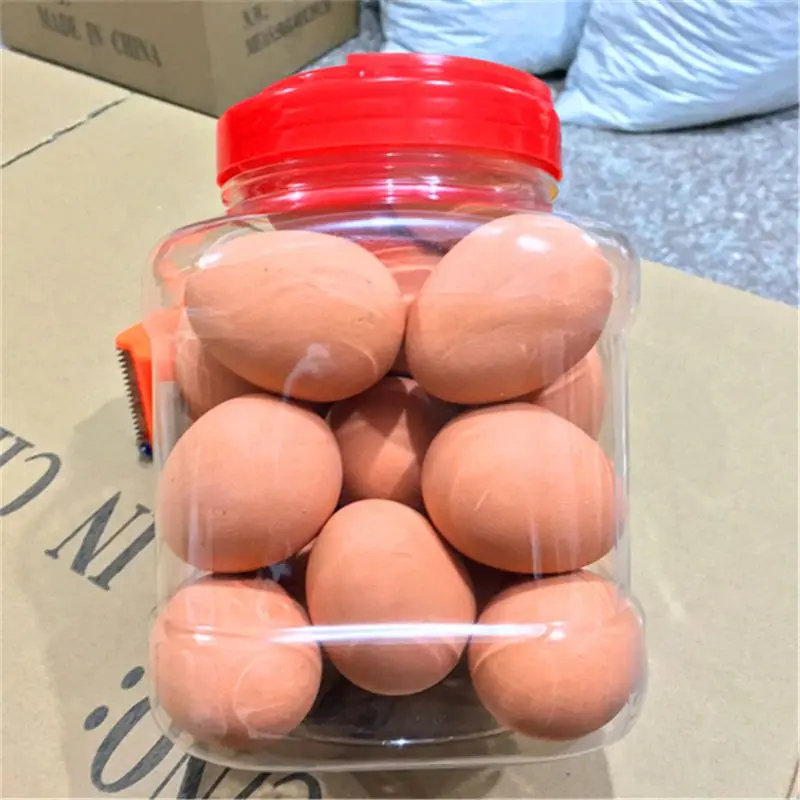 

Bulk Set Of 6Pcs Bouncy Eggs Realistic Fake Rubber Bouncing Balls Pet Toy Prank Joke Toy New Arrival