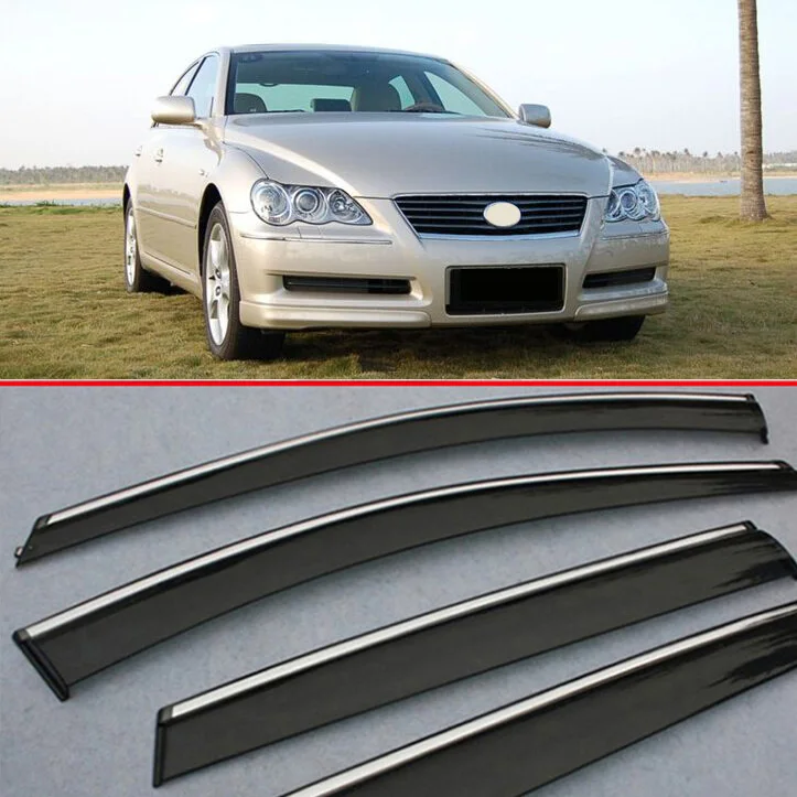Ветрозащитный козырек для Toyota Mark x 2007 2009|deflector vent|vent deflectorsrain deflectors |