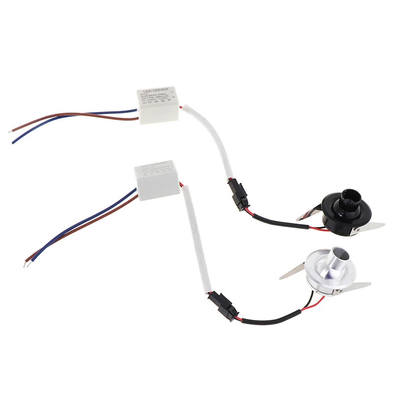 

Mini LED Warm/White 1W Spotlight Cabinet Jewelry light Ceiling Spot Flood Lamp