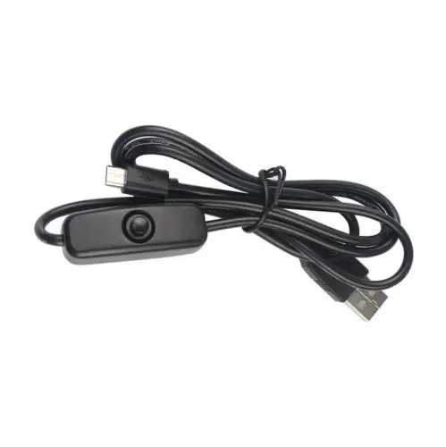 1 шт. зарядное устройство Micro USB с переключателем ВКЛ./ВЫКЛ. кабель питания для