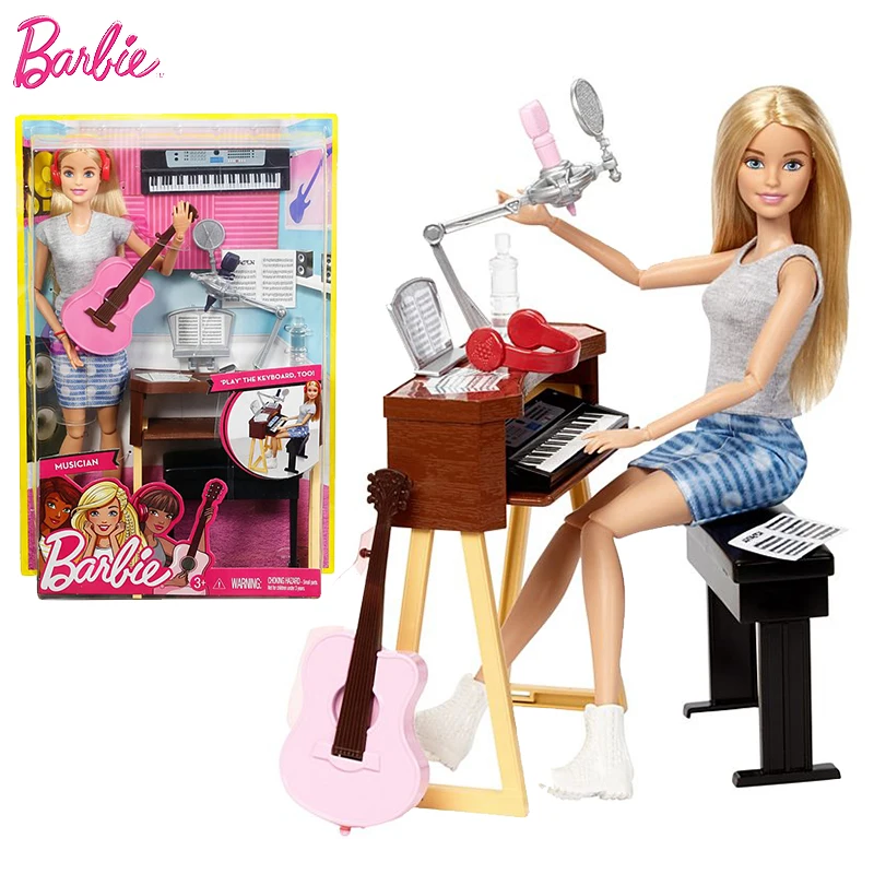 Оригинальный бренд все суставы Move Musician Doll & Playset куклы девочка подарок на день