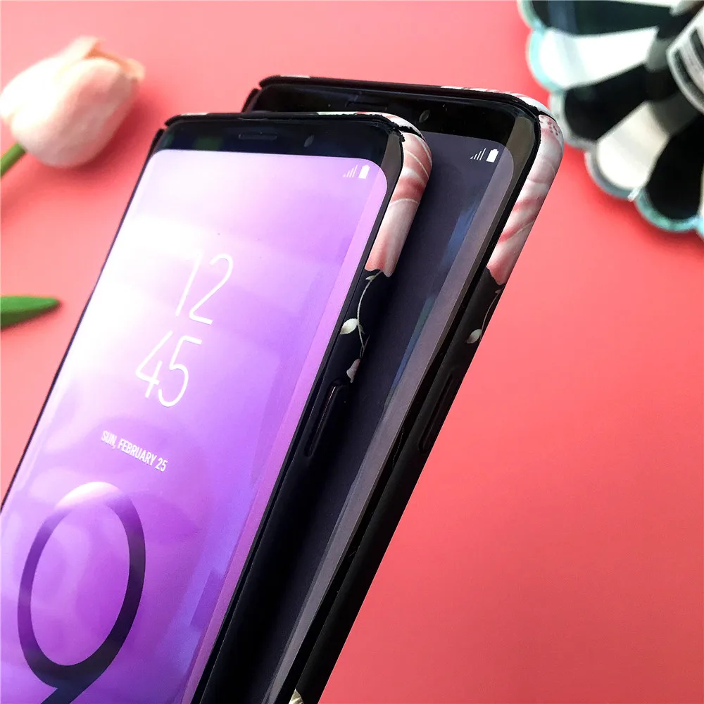 Жесткий чехол для Samsung Galaxy S9 Plus S8 Note 8 модный IMD Аксессуары мобильных телефонов S7 edge