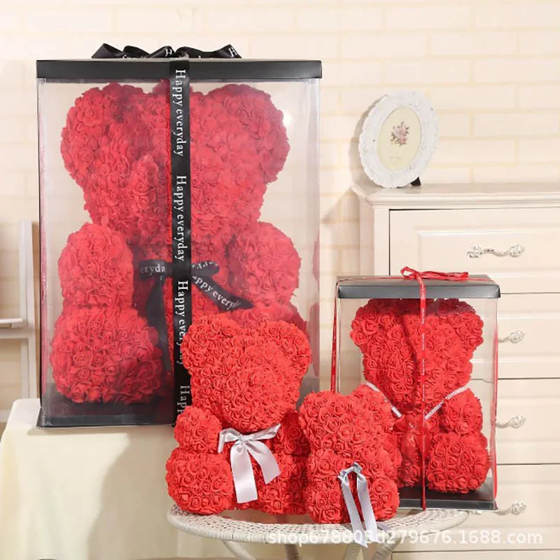 10 шт. искусственный цветок из пенополистирола разные цвета украшение в виде Розы