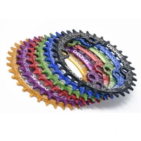 bicycle chainring narrow wide 104bcd 32t34t36t38t round shape mtb chainring chain wheel bike chainwheel circle crankset plate