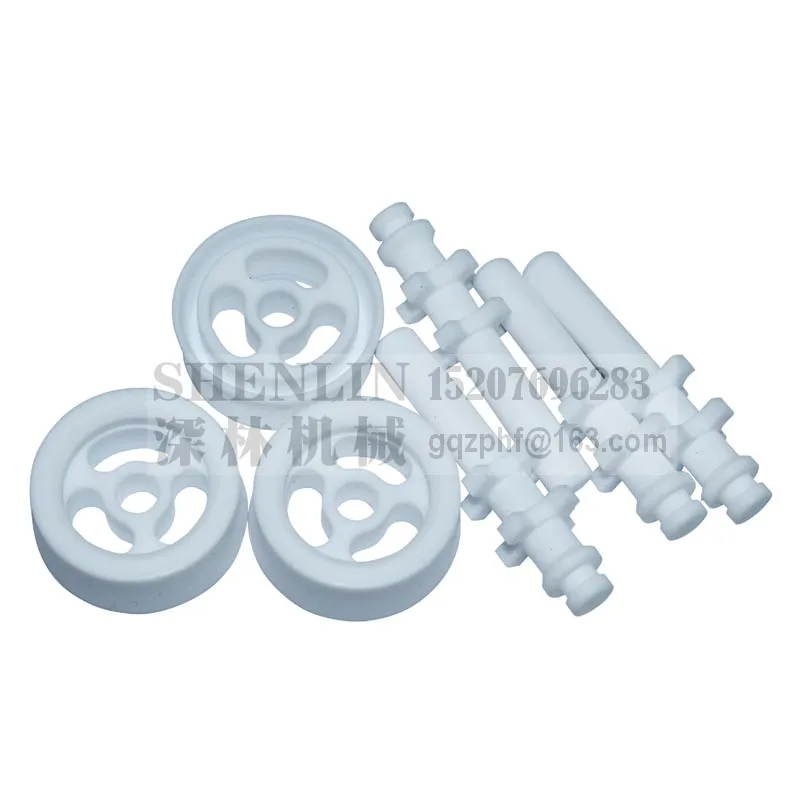 

PTFE valve, manual filling machine A03, spare part, PTFE filling valve A02 plastic core, Piston of A02 filling machine