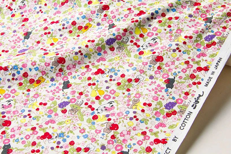 Полуметровая японская хлопковая ткань DIY Лоскутная Ткань текстильная стеганая