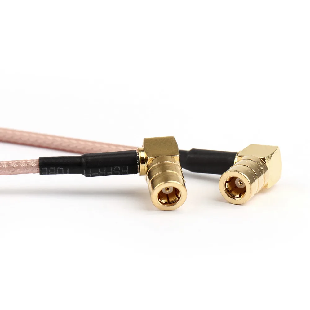Areyourshop RG316 кабель SMB Женский правый угол 90 RF Pigtail джемпер 50 Ом разъем Jack оптовая