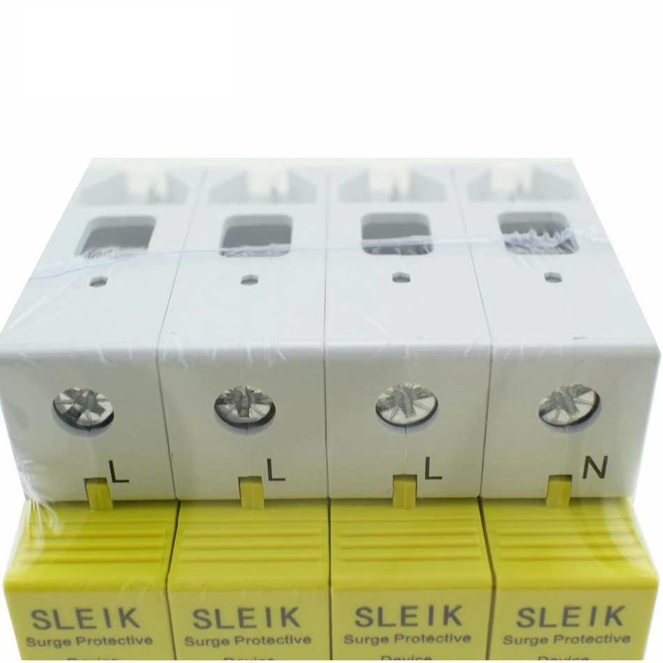 Защитное устройство от перенапряжения высокое качество SPD 4P 10KA ~ 20KA 385VAC|house surge
