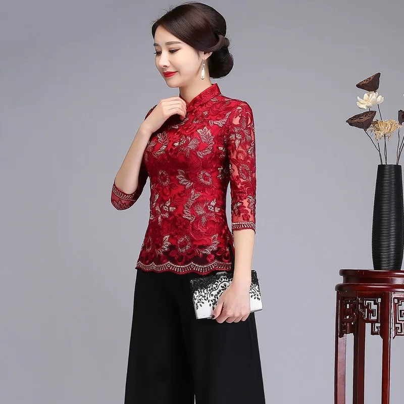 Традиционная китайская одежда для женщин Cheongsam Qipao Шанхай Tang женский винтажный